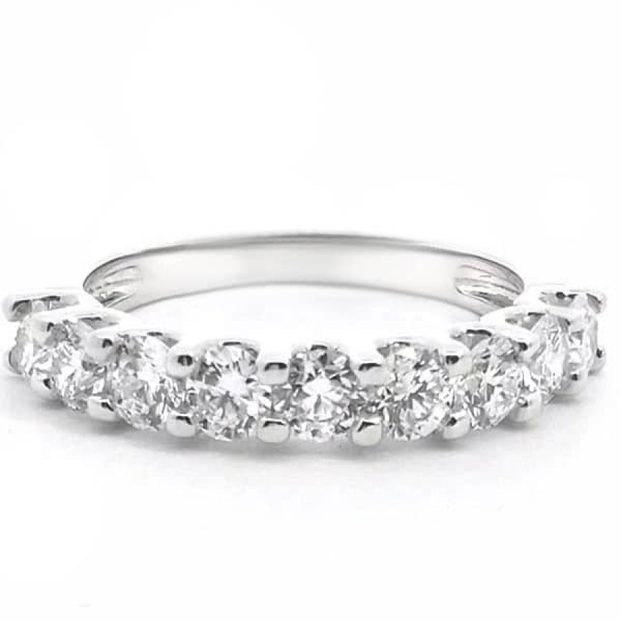 Diamond Bands The Jewelry Exchange | 9-Stone Diamond Anniversary Ring