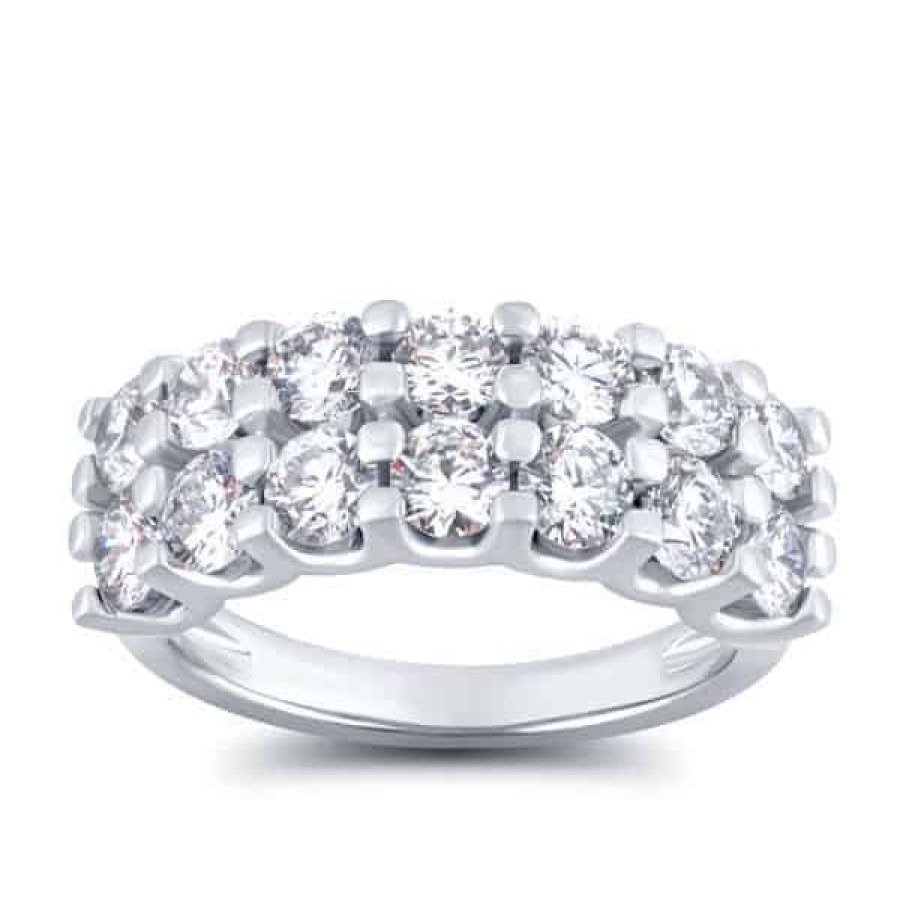 Diamond Bands The Jewelry Exchange | 2 1/2 Carat Diamond Anniversary Ring