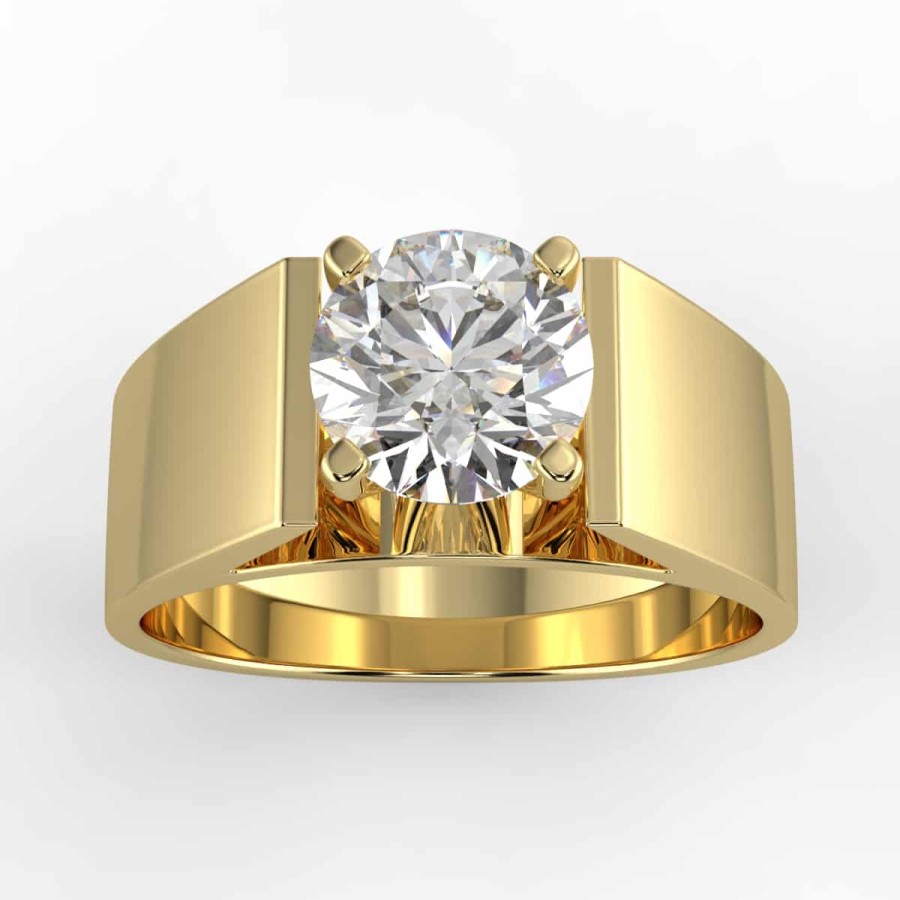 Gold Jewelry The Jewelry Exchange | Solitaire Mount In 14K Gold