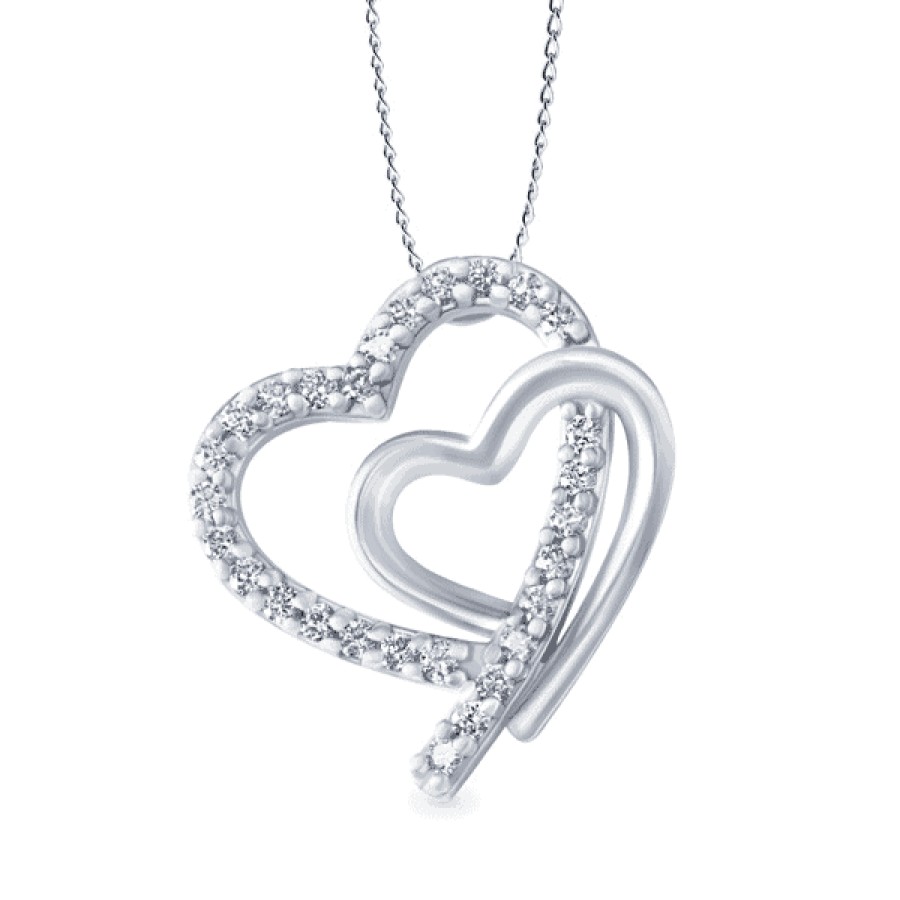 Necklaces And Gold Chains For Women The Jewelry Exchange | Lab Grown Diamond Heart Pendant