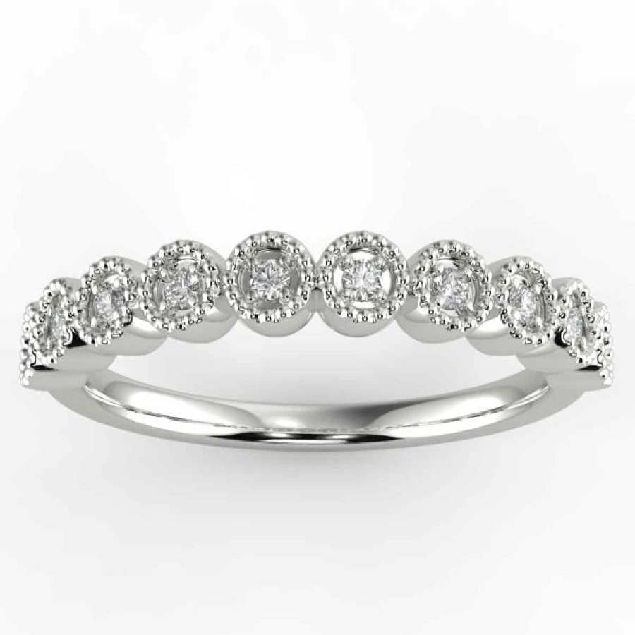 Diamond Bands The Jewelry Exchange | Lab Diamond Stackable Anniversary Ring