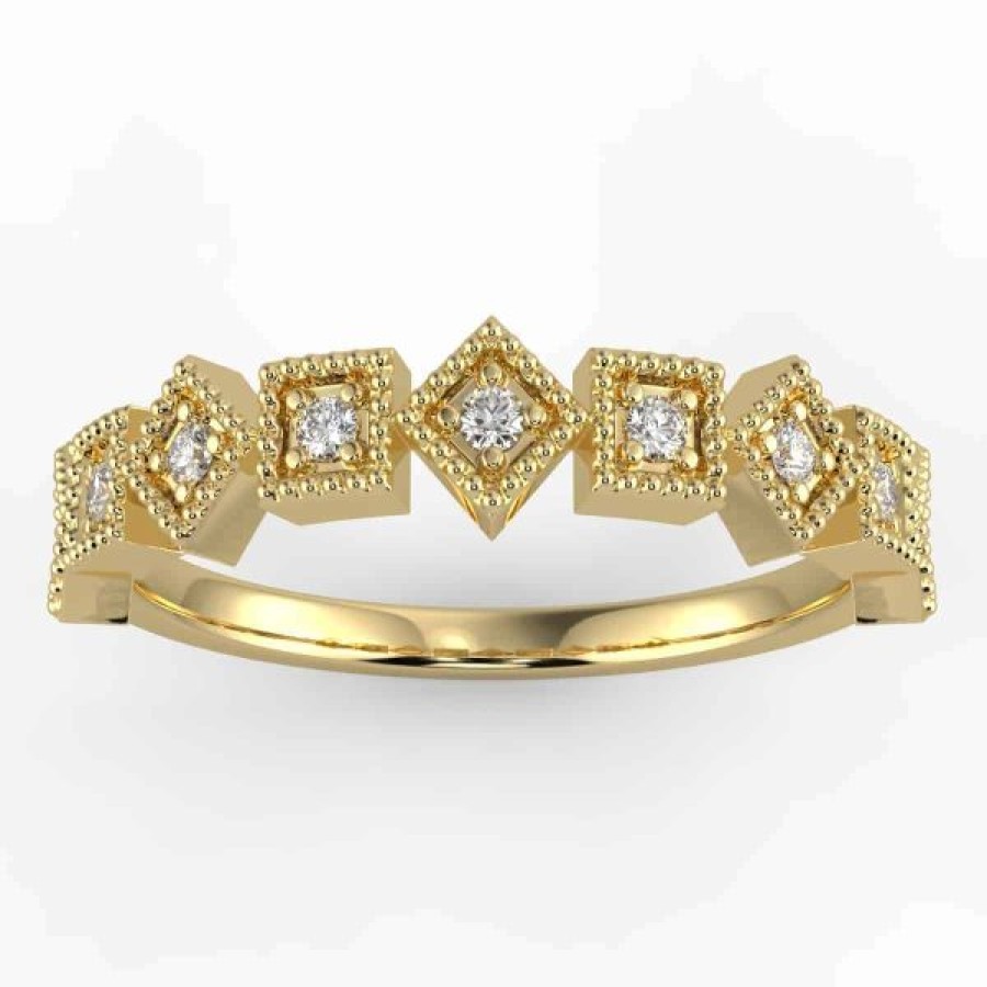 Diamond Bands The Jewelry Exchange | Stackable Diamond Anniversary Ring