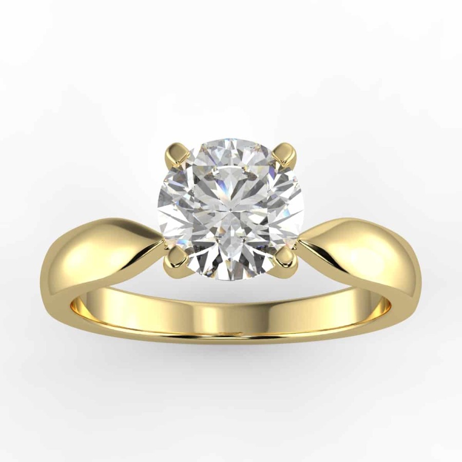 Gold Jewelry The Jewelry Exchange | Solitaire Mount In 14K Gold