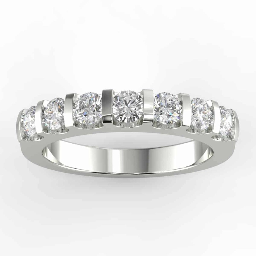 Diamond Bands The Jewelry Exchange | 1 1/10 Carat Diamond Anniversary Ring