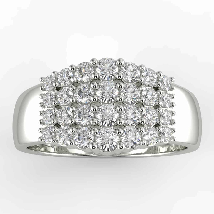 Diamond Bands The Jewelry Exchange | 3/4 Carat Diamond Anniversary Ring