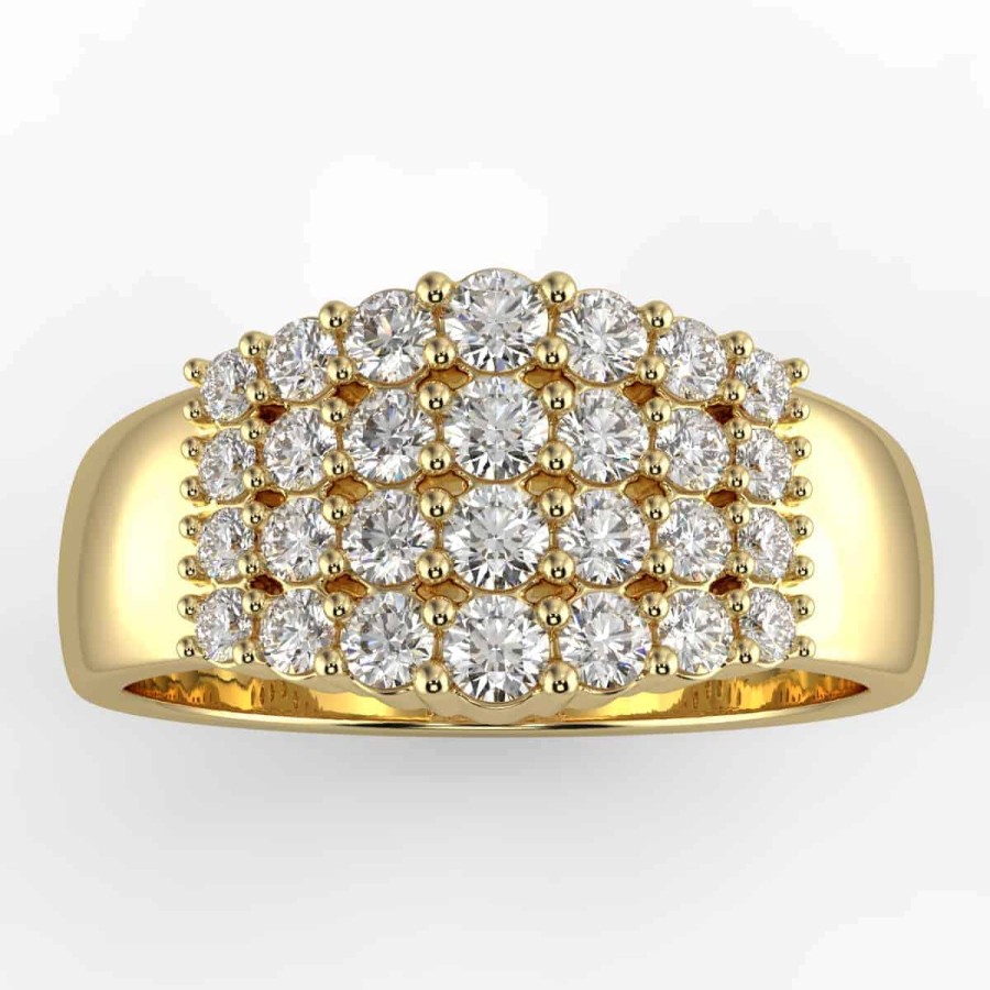 Diamond Bands The Jewelry Exchange | 3/4 Carat Diamond Anniversary Ring