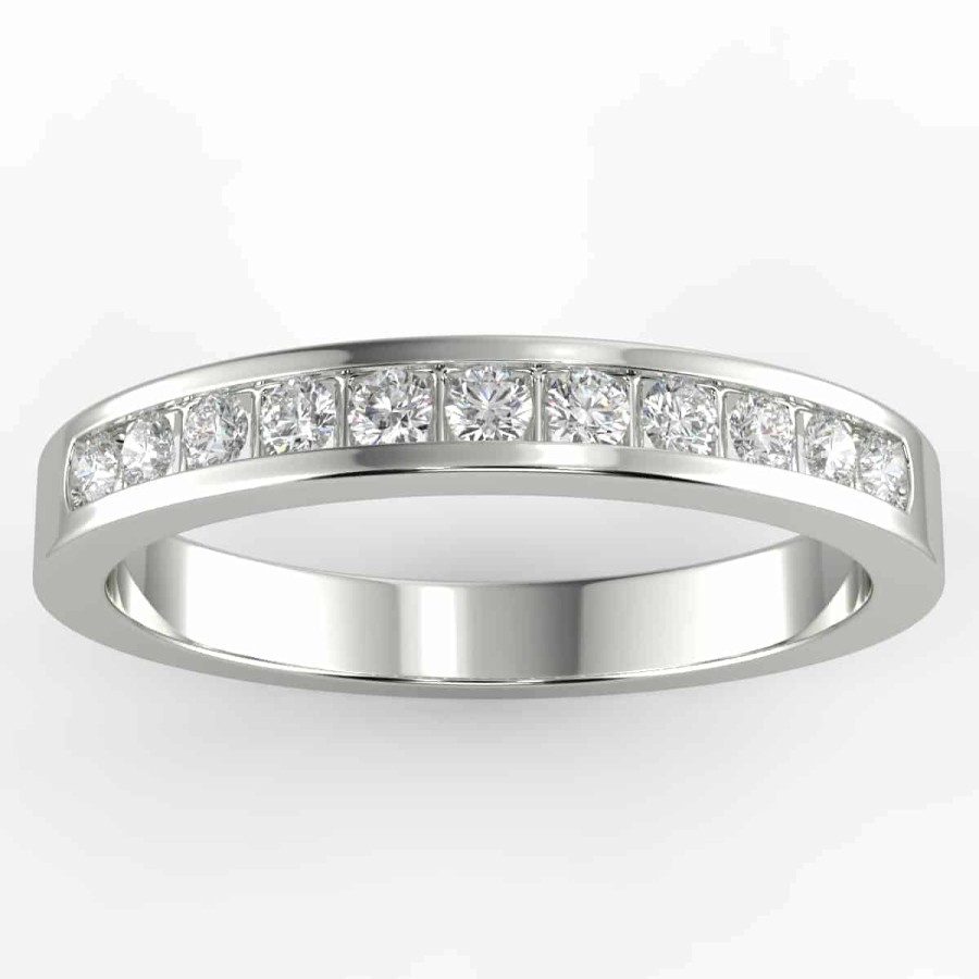 Diamond Bands The Jewelry Exchange | 1/3 Carat Diamond Anniversary Band